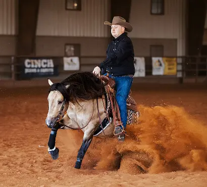 cade riding outta yur league