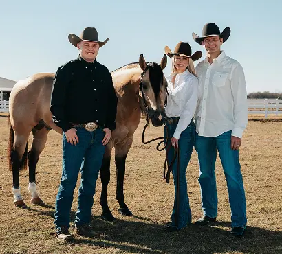 cade, kisha and jason itkin with outta yur league